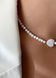 PEARL HEART choker