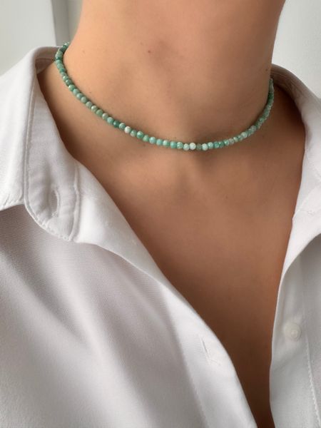 SOLO amazonite choker