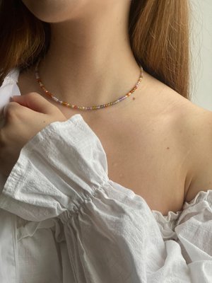 RAINBOW ZIRCON  choker